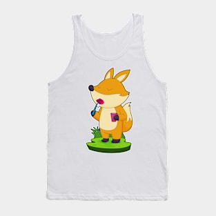 Fox Toothbrush Tank Top